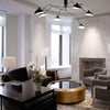 Serge Mouille Mid-Century Modern Ceiling Light